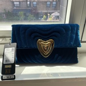 Brand new with tag Escada Velvet Clutch